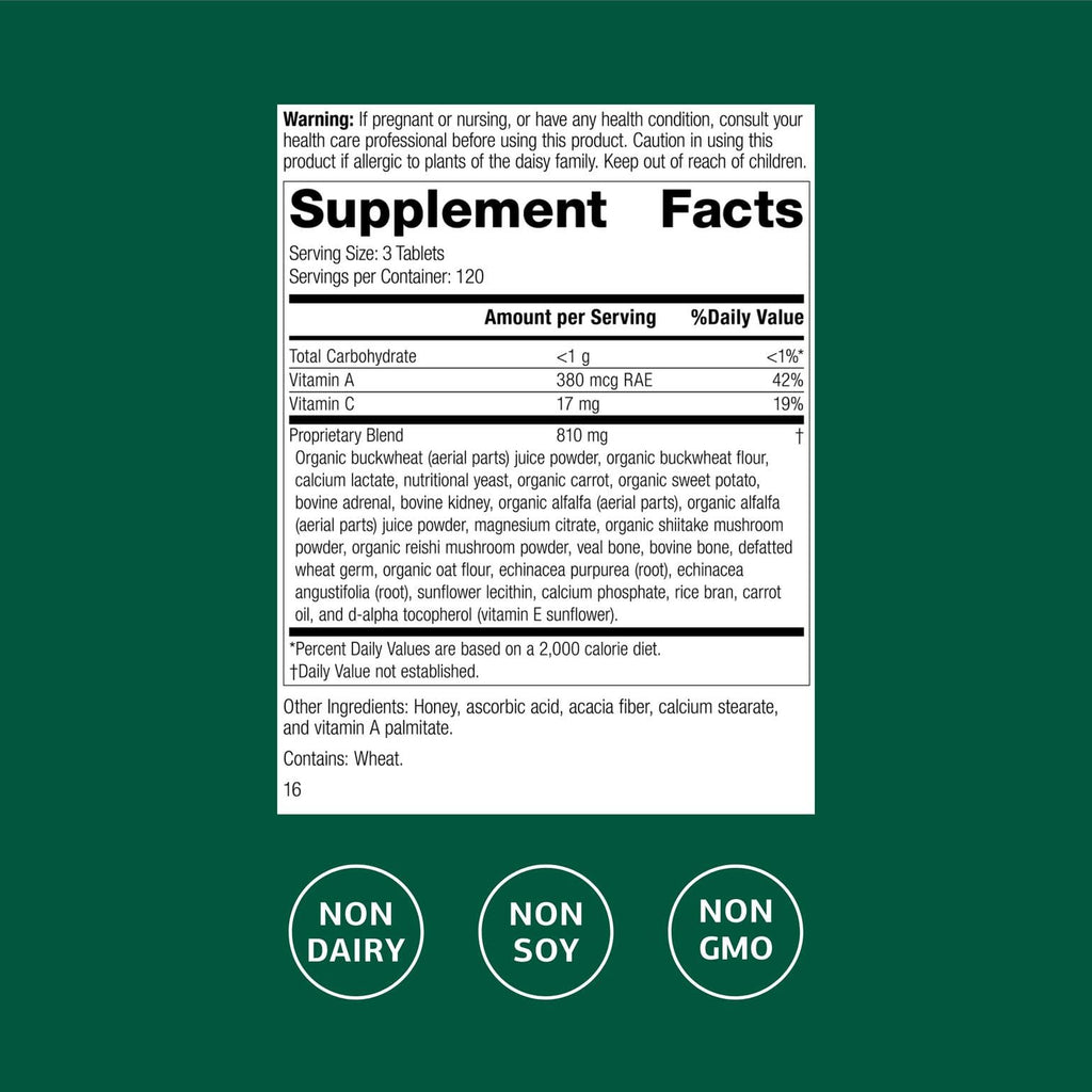 Standard Process Cataplex A-C-P Immune Support - 360 Tablets - image 2
