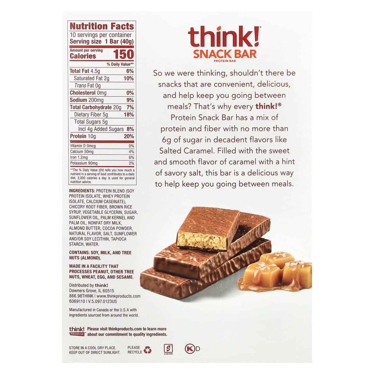thinkThin think! Think! High Protein Bar