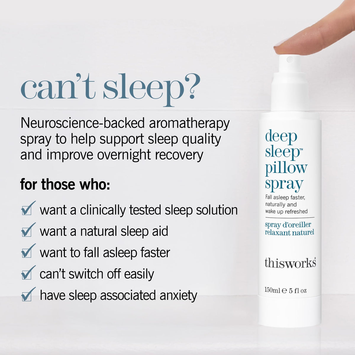 THISWORKS This Works Deep Sleep Pillow Spray for Sleep - 5 fl oz - image 3