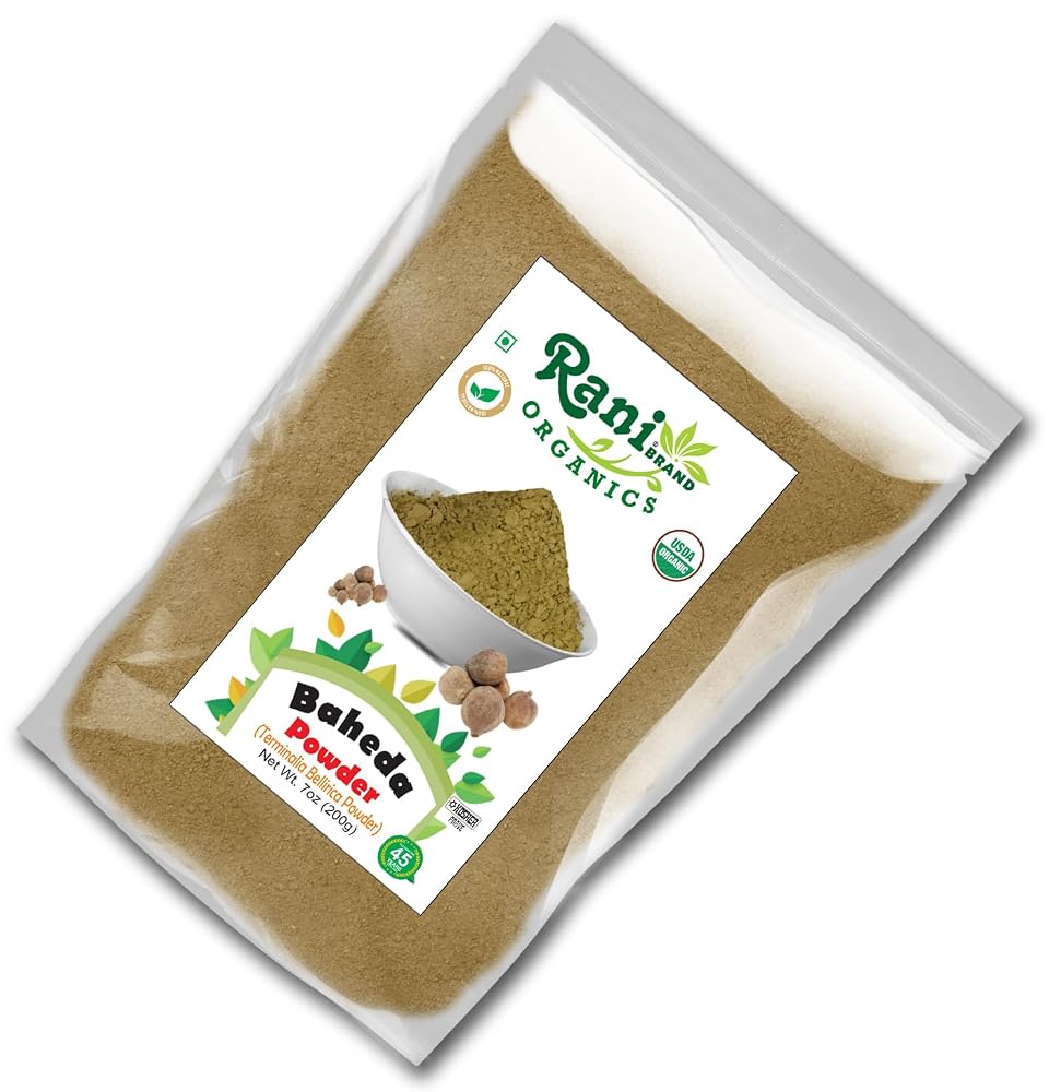 Rani Organic Baheda Powder (Terminalia Bellirica) - 7oz - image 9