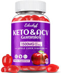 EDUDYF Keto ACV Gummies with Probiotics & B12 - 60 Count