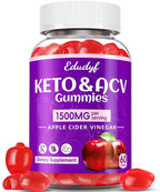 EDUDYF Keto ACV Gummies with Probiotics & B12 - 60 Count