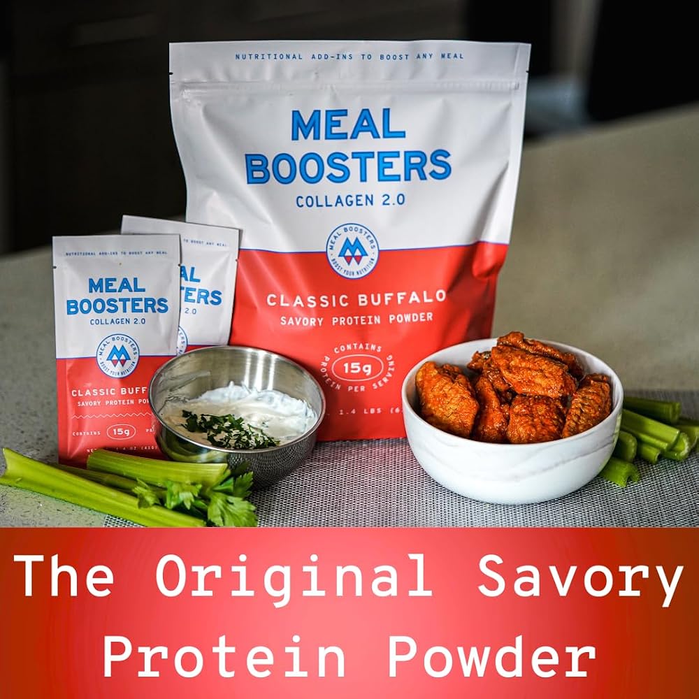 Meal Boosters Savory Protein Powder Supplement