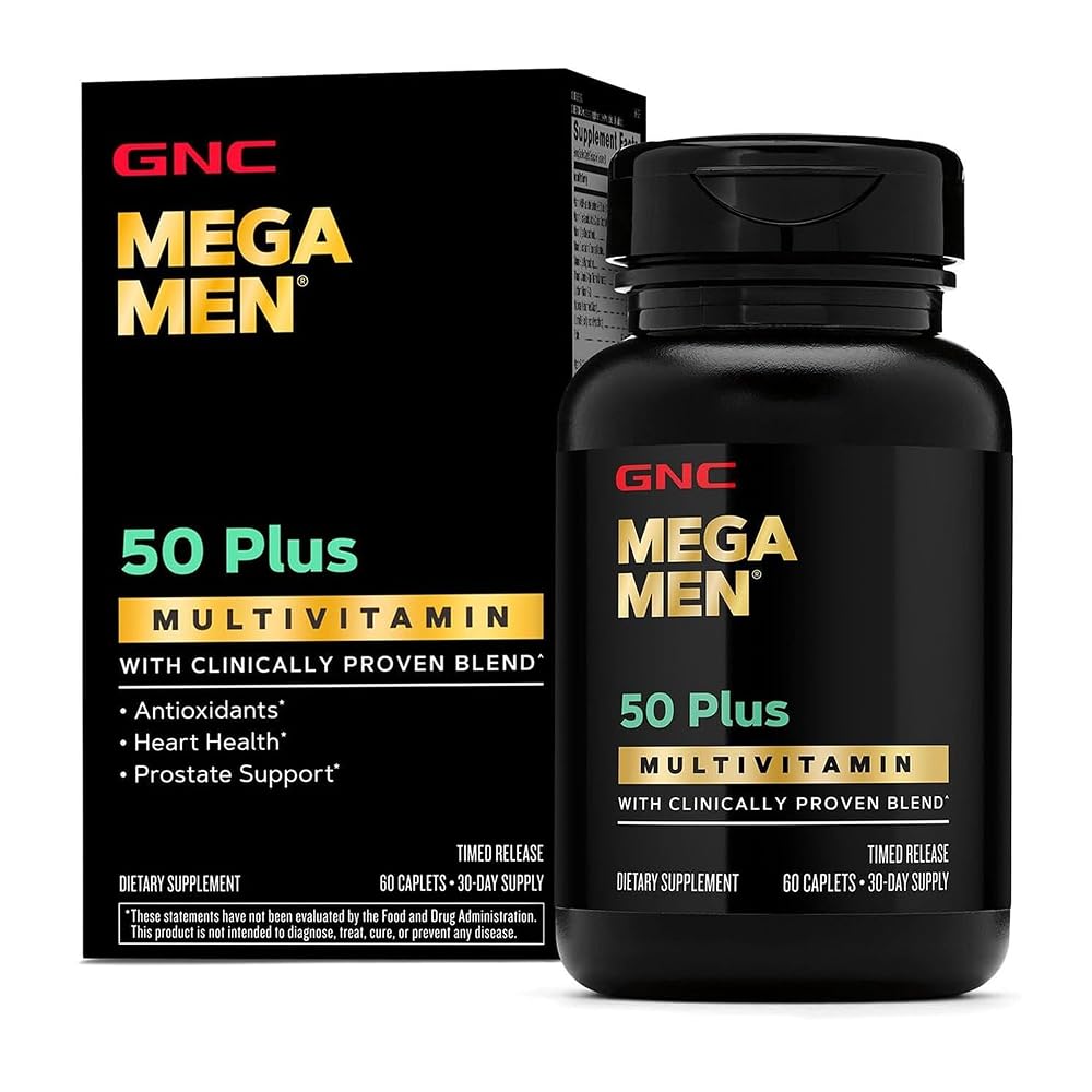 GNC Mega Men 50 Plus Multivitamin