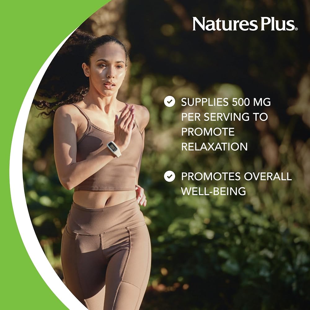 NaturesPlus PRO GABA 500 mg - 60 Capsules - image 3
