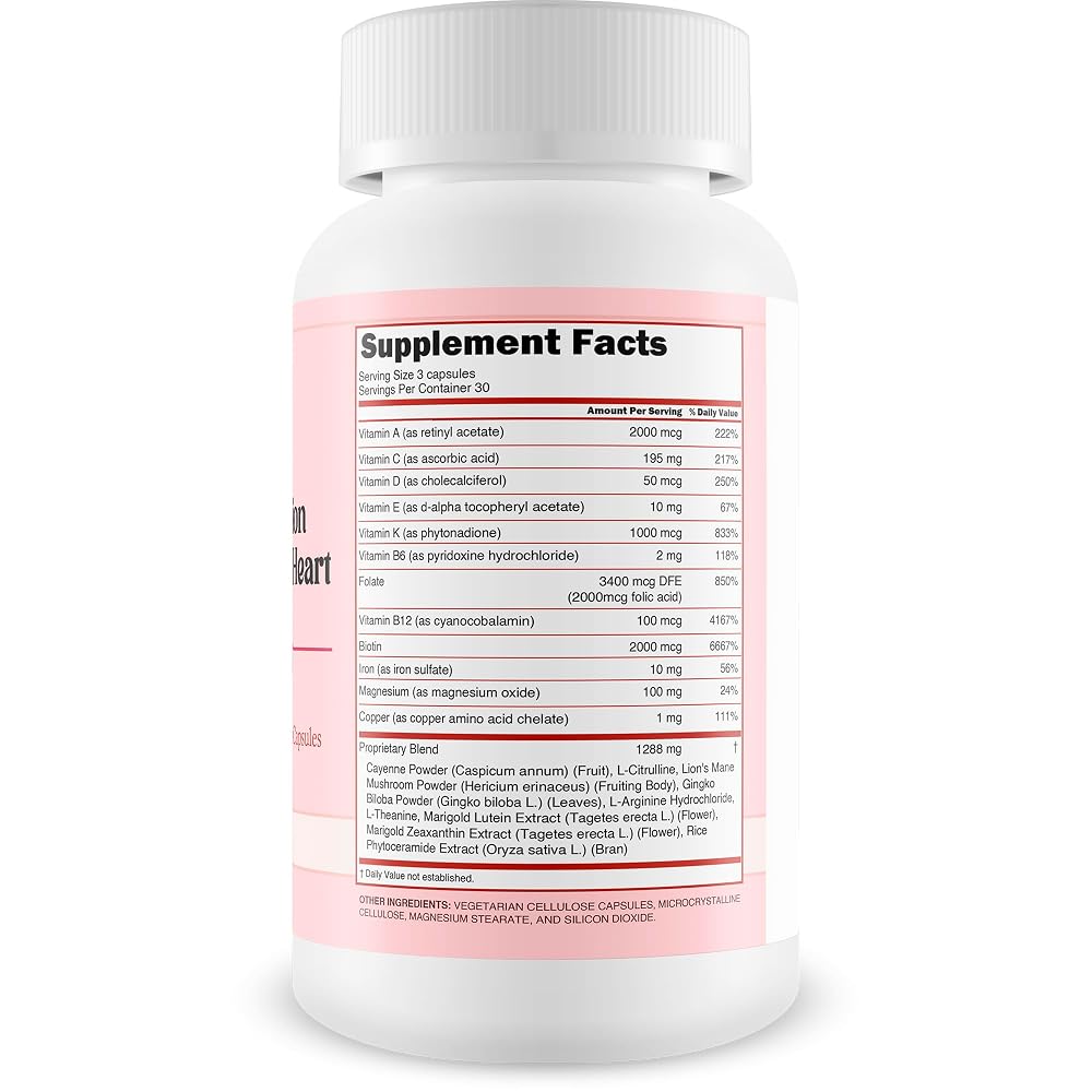 Happy Health Marketplace Circulation Healthy Heart Pro - 90 Capsules - image 2