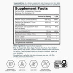 Nature's Lab Gold Vital Bones Plant-Based Calcium - 90 Vegetarian Capsules - image 6