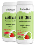 NaturalSlim MagicMag Magnesium Citrate Powder Strawberry Lime - 16 oz