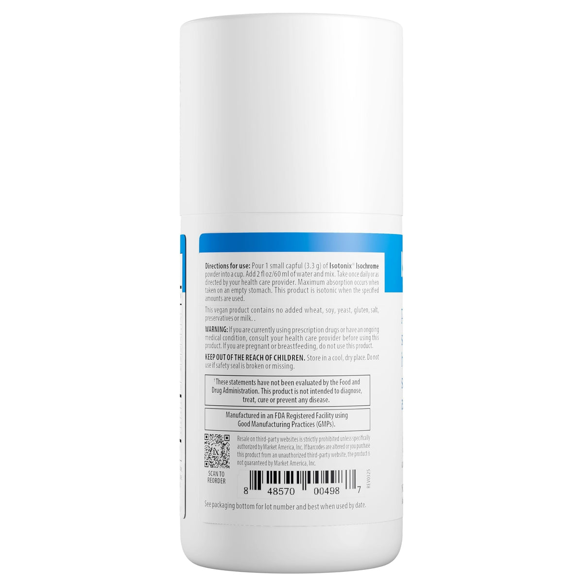 Isotonix Isochrome Energy & Metabolic Support Powder - 30 Servings - image 4