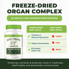 Left Coast Performance Beef Organ Supplement Grass Fed - 180 Capsules - image 8