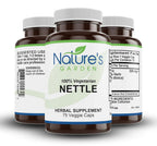Nature's Garden Essentials Nettles 500mg - 75 Vegetarian Capsules - image 3