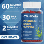 Ovankata Potassium Iodide Gummy Thyroid Support - 60 Gummies - image 3