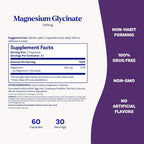 Natrol Magnesium Glycinate Supplements 240 mg - High Absorption