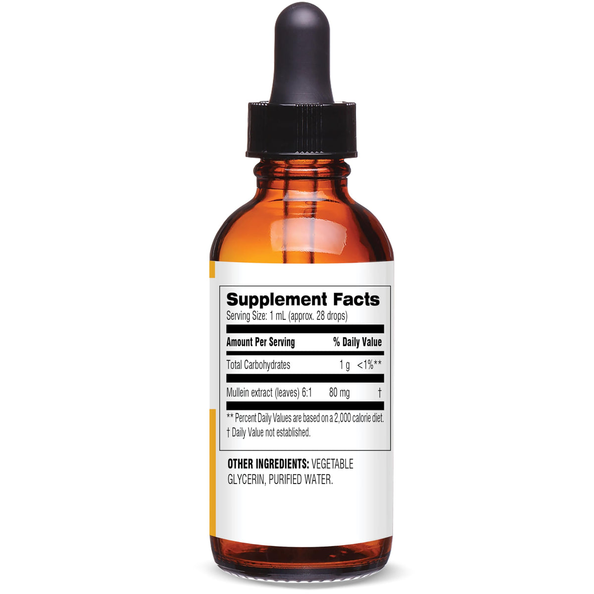 Botanic Choice Mullein Leaf Liquid Extract Alcohol Free - 1 fl oz - image 2