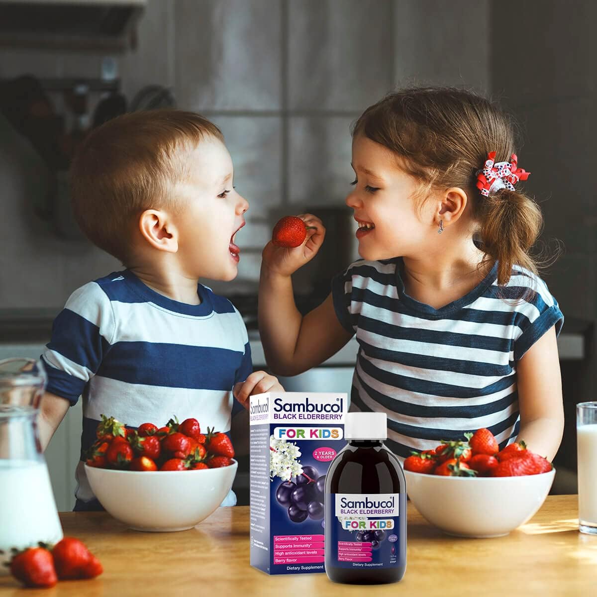 Sambucol Black Elderberry Syrup for Kids - 7.8 Fl Oz - image 5