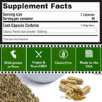 Peruvian Naturals Chanca Piedra Capsules Stone Breaker Kidney