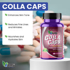 America Medic & Science Colla Caps Collagen Supplement - 60 Caplets - image 2
