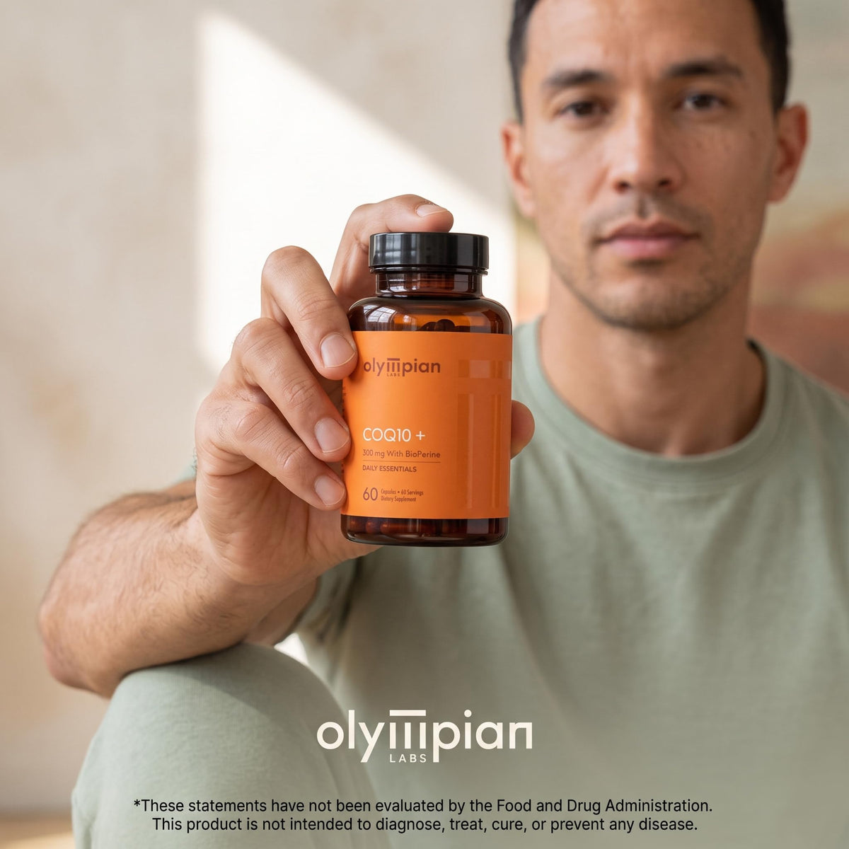 Olympian Labs CoQ10 300mg Vegetarian Capsules for Heart Health - 60 Capsules - image 7