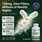 Healthy Gut Magnesium Glycinate - 90 Capsules - image 5