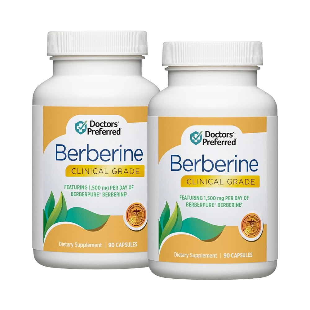 DOCTORS' PREFERRED Berberine Clinical Grade Supplement - Doctor