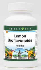Terravita Lemon Bioflavonoids - 450 mg (100 Capsules, ZIN: 521774)