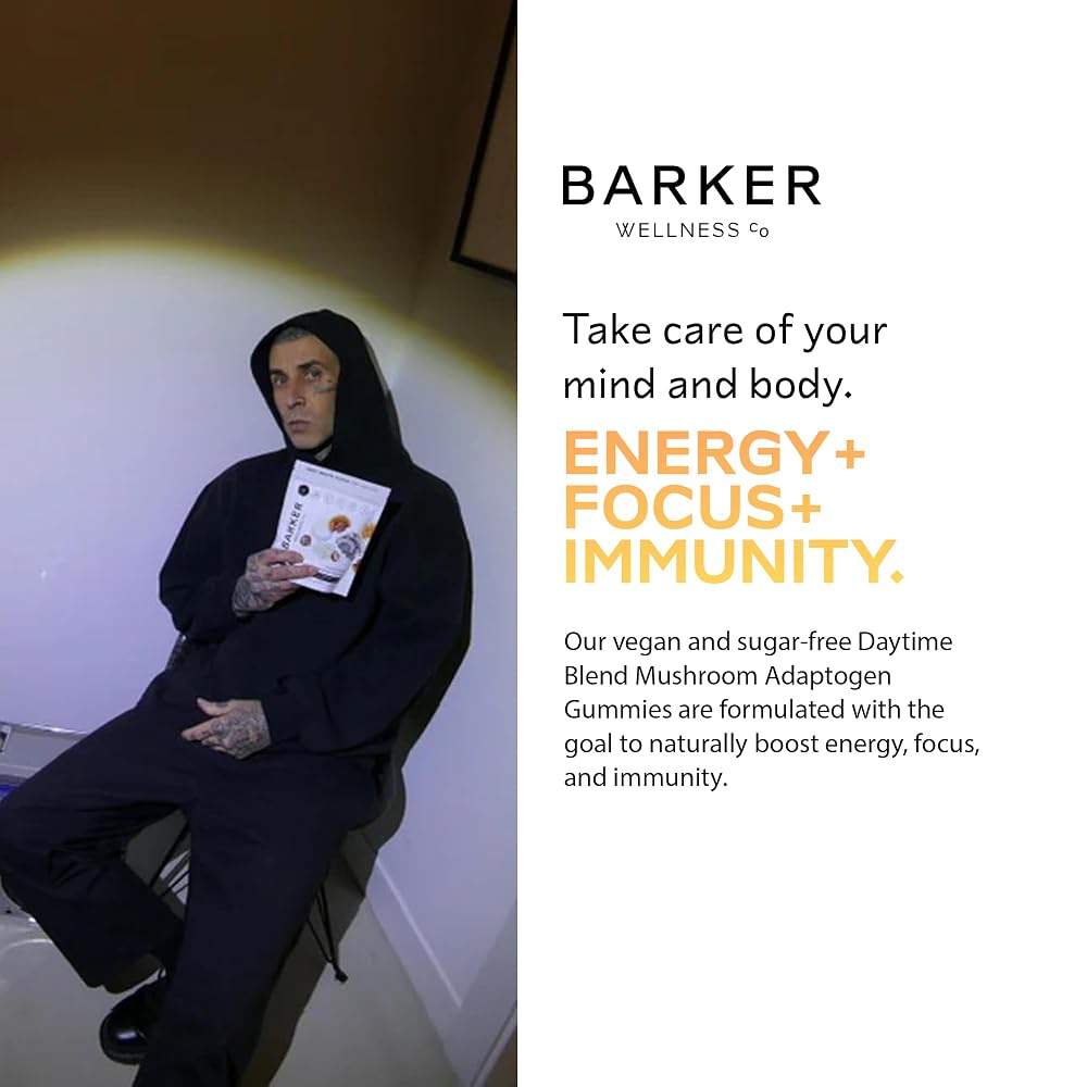 Barker Wellness Adaptogen Mushroom Gummies