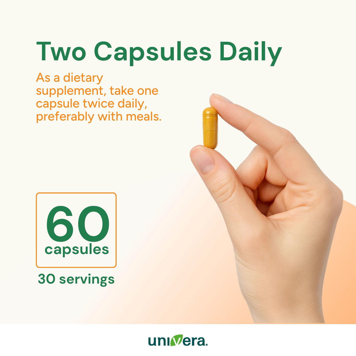 Univera RegeniFREE Turmeric Joint Supplement - 60 Vegetarian Capsules - image 6