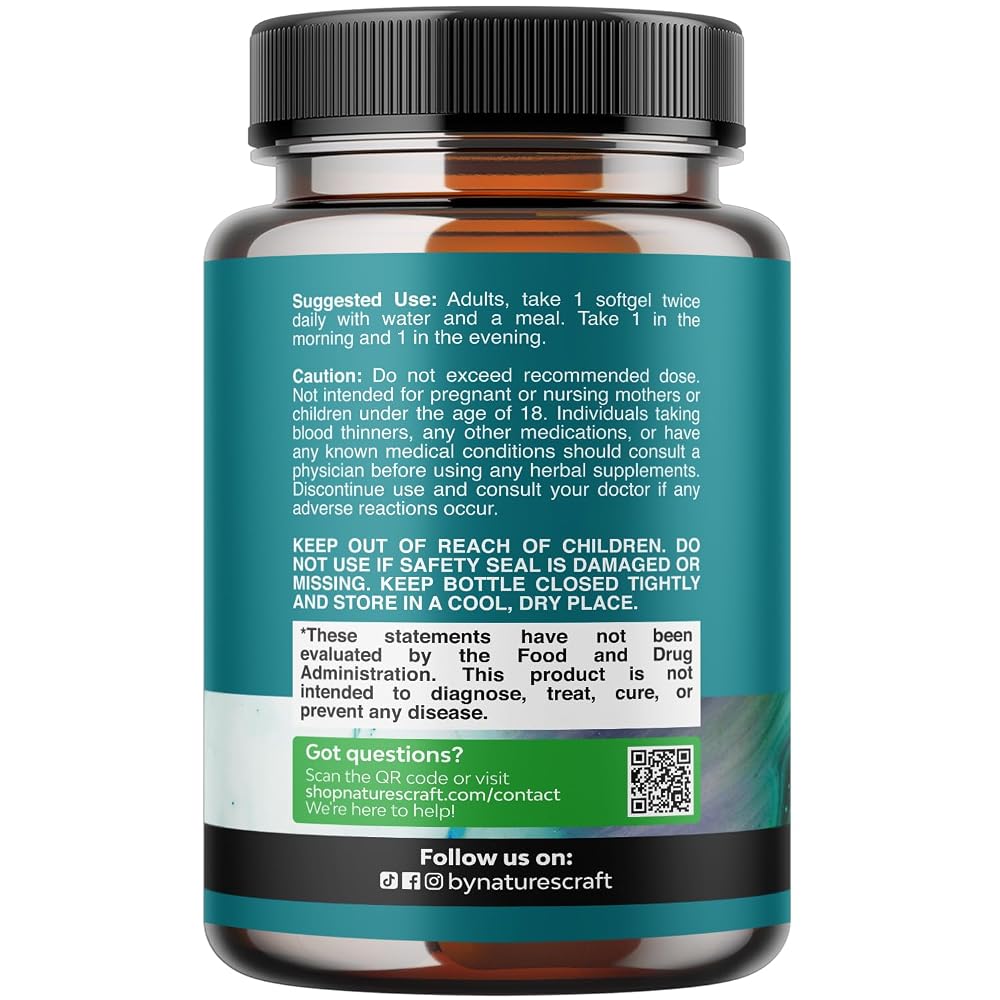 Natures Craft AREDS 2 Eye Health Supplement - 120 Softgels - image 2