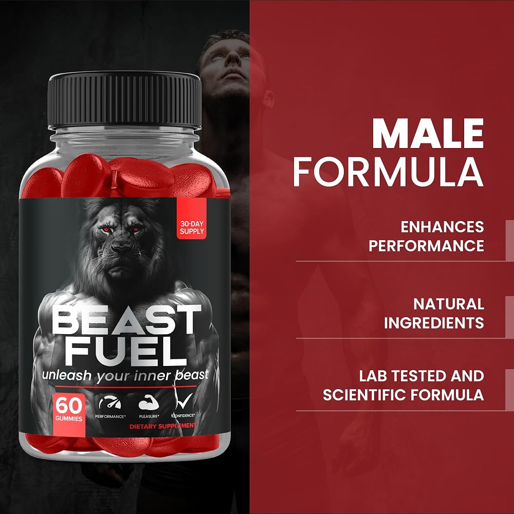 Nutravia Beast Fuel Gummies Performance Supplement - 60 Gummies - image 2