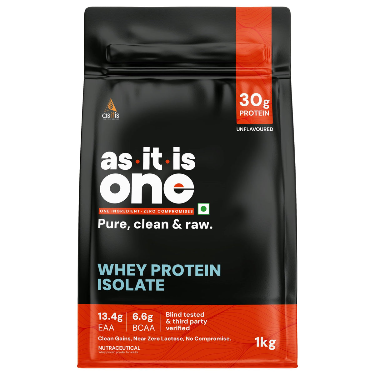 Asitis Nutrition AS-IT-is Nutrition Whey Protein Concentrate 80%