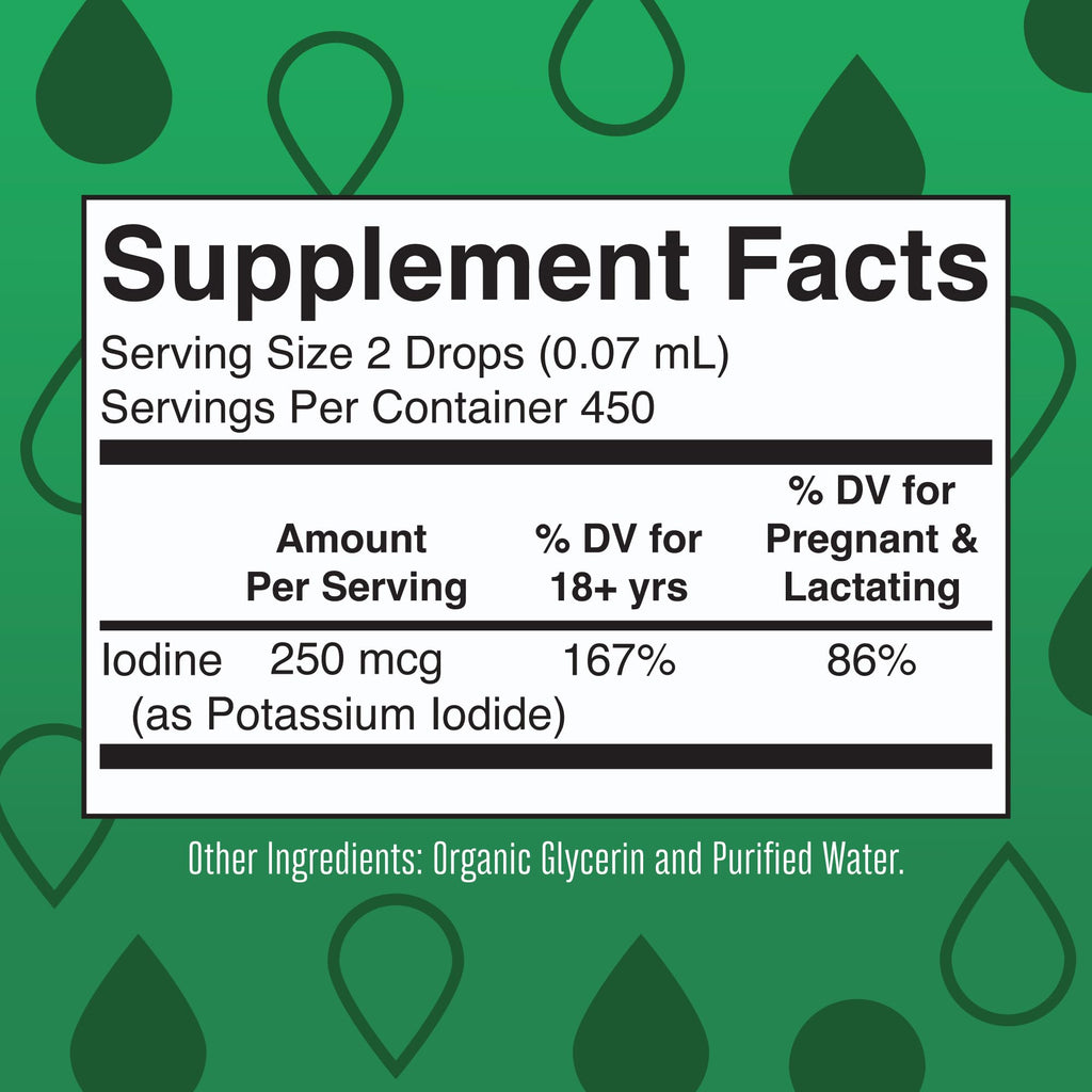 MaryRuth's USDA Organic Iodine Liquid Drops - 1 fl oz - image 2