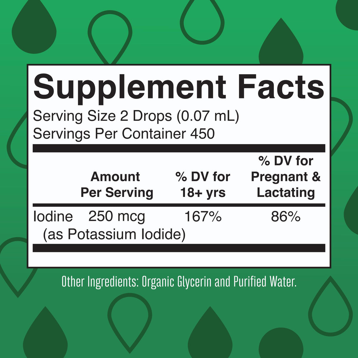 MaryRuth's USDA Organic Iodine Liquid Drops - 1 fl oz - image 2