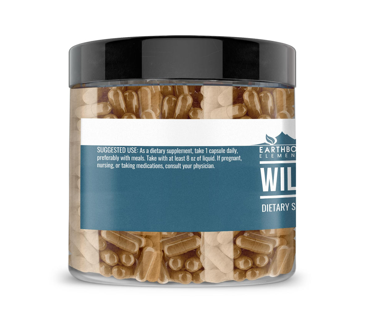Earthborn Elements Willow Bark Extract - 200 Capsules - image 3