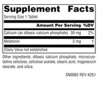 Source Naturals Sleep Science Melatonin 2 mg Time-Released - 60 Tablets - image 2