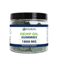 Zatural Hemp Vegan Gummies 20mg Hemp Seed Oil - 90 Gummies