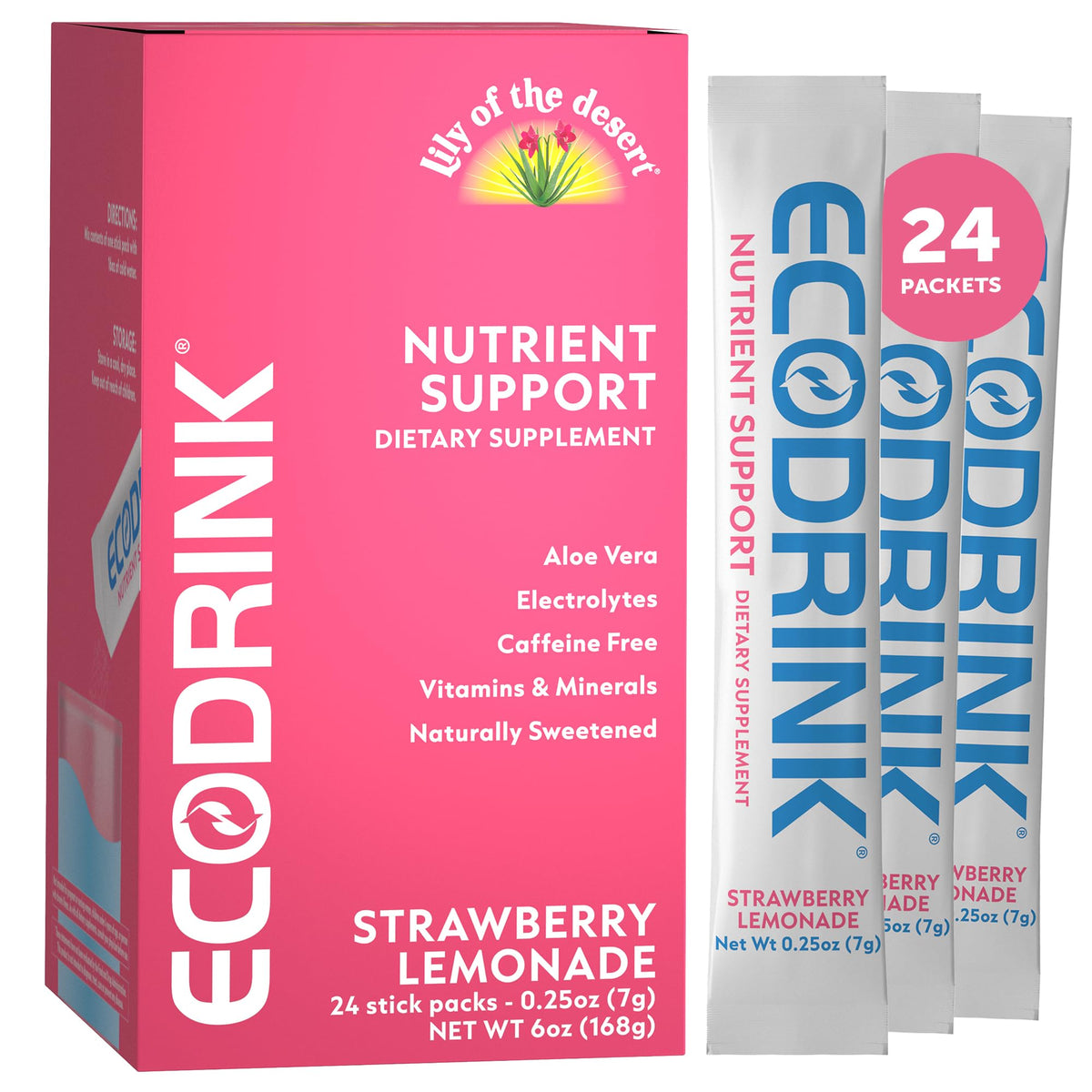 Eco Drink EcoDrink Nutrient Support Drink Mix - 24 Packets