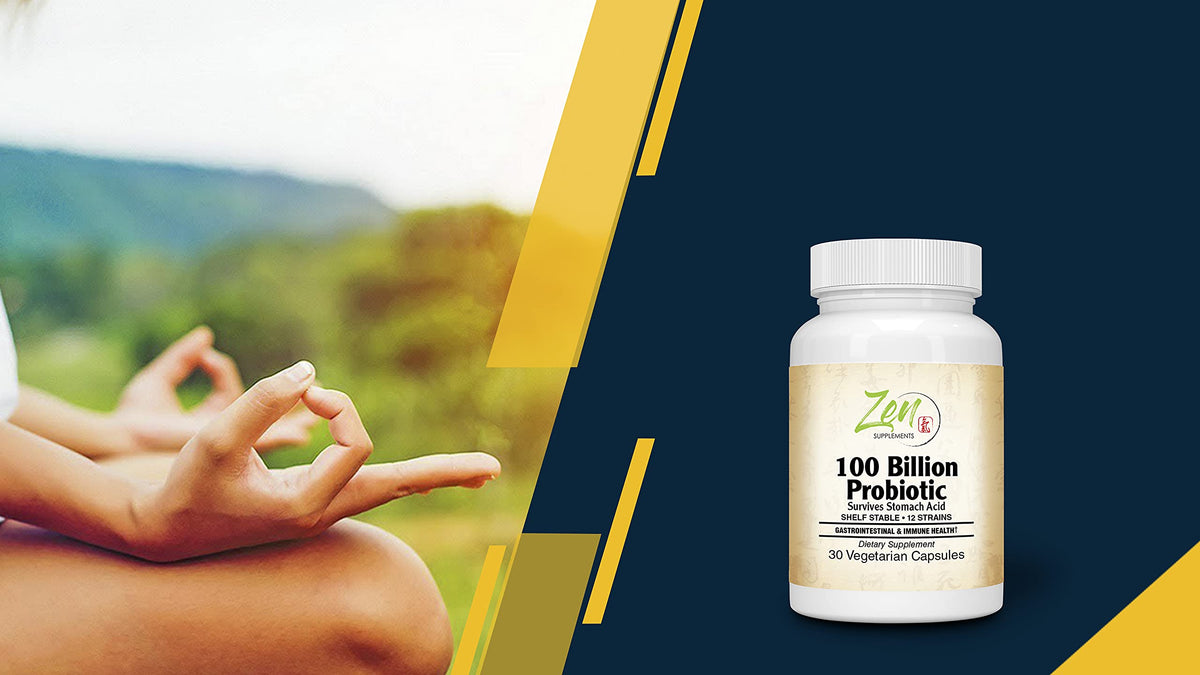 Zen Supplements 100 Billion Probiotic 12 Strains - 30 Vegetarian Capsules - image 4