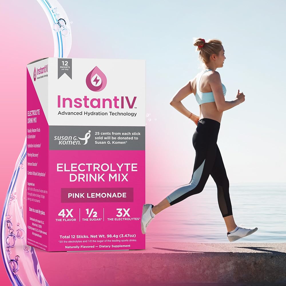 instant IV Electrolytes Powder for Hydration & Recovery - 12 Packets - image 6
