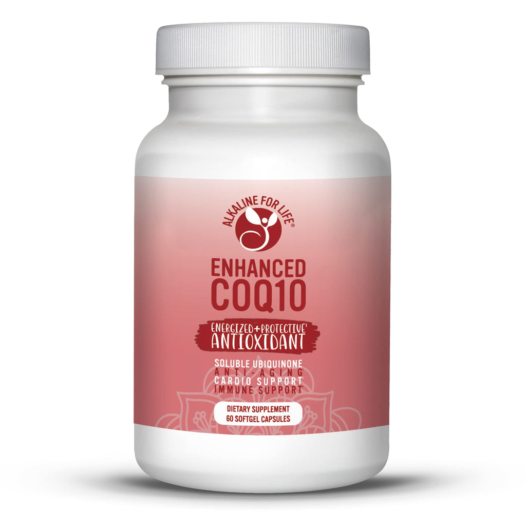 Alkaline for Life CoQ10 100 mg Softgels for Heart Support - 60 Count