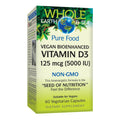 Natural Factors Whole Earth & Sea Vitamin D3 5000 IU - 60 Vegetarian Capsules
