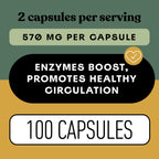 Complete Natural Products Nattokinase 570mg Circulation Support - 100 Capsules - image 8