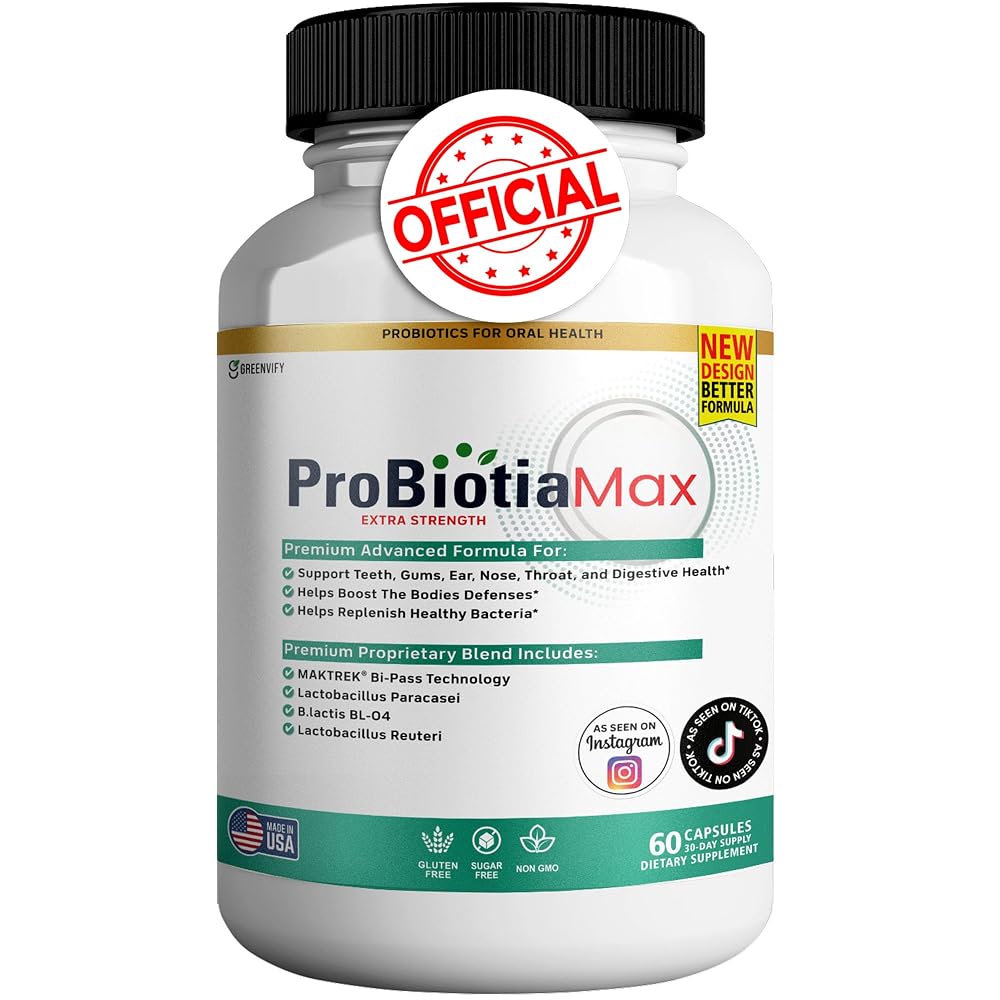 GREENVIFY ProBiotia Max 40 Billion CFU Extra Strength Oral Probiotic