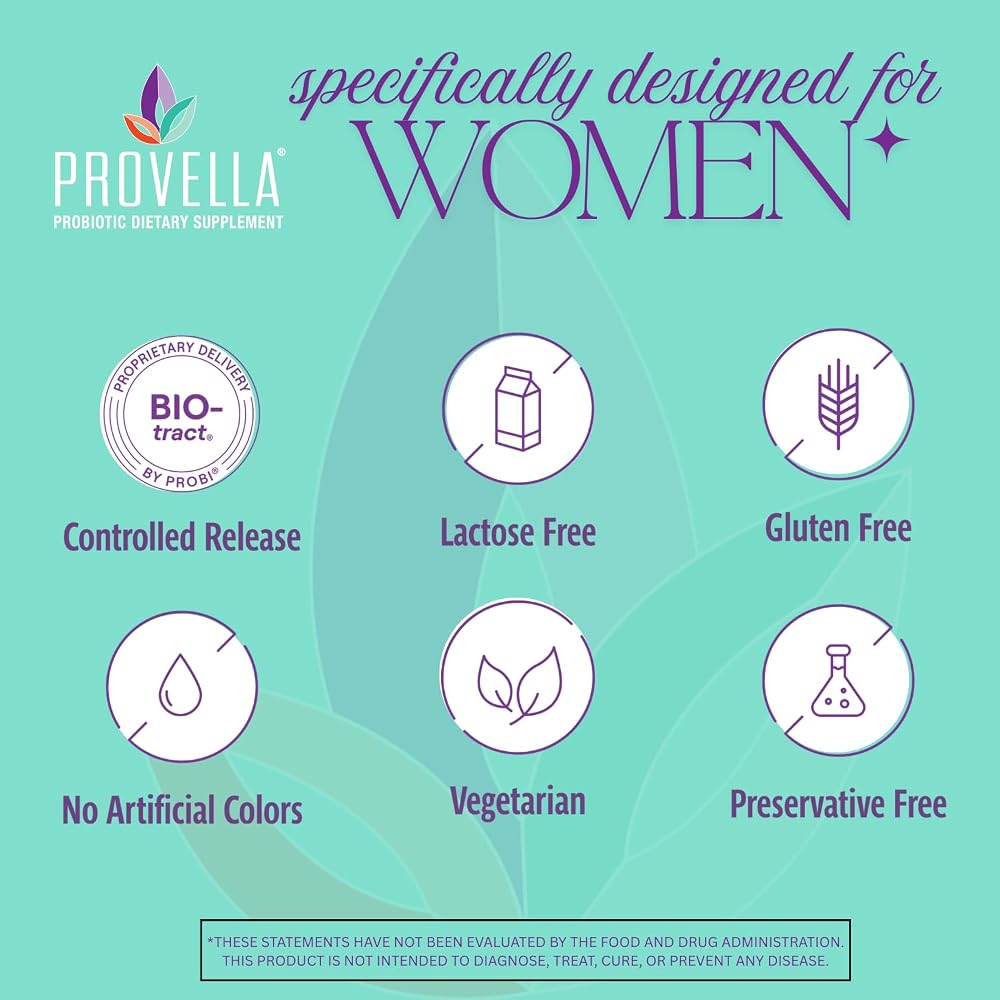 Provella Probiotic Supplement for Women - 30 Tablets - image 6