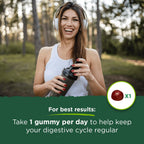 Swanson Probiotic + Prebiotic Gummies BlackBerry - 60 Gummies - image 2
