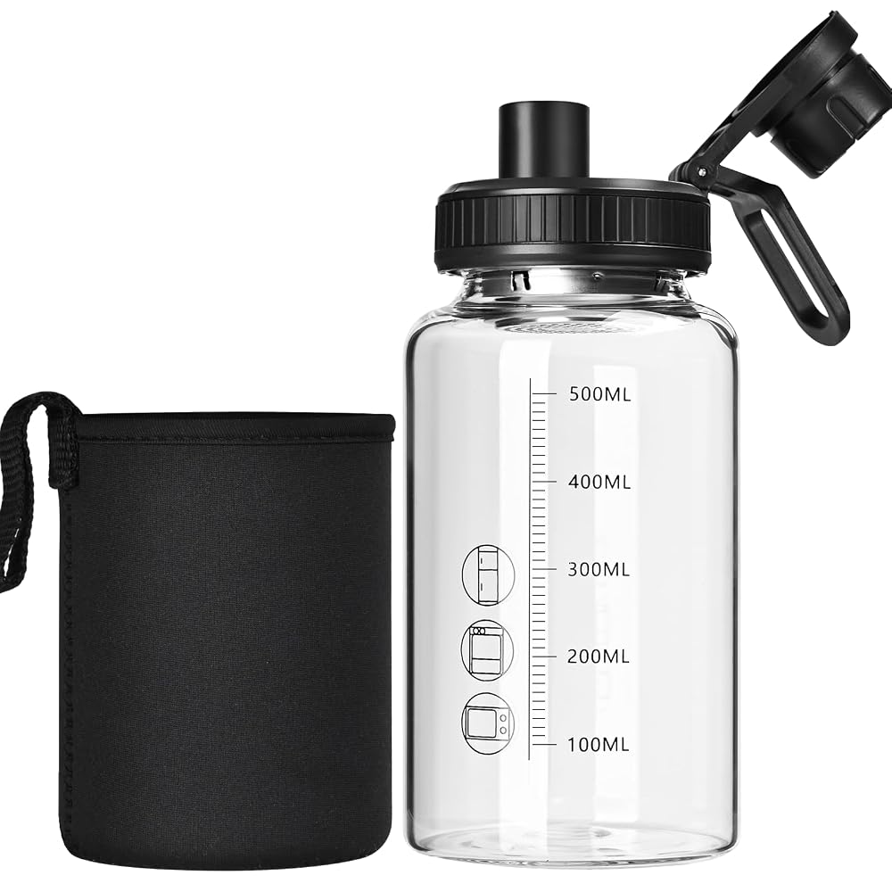 BNCWCQZ Glass Shaker Bottle