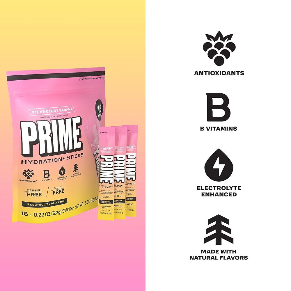 PRIME HYDRATION+ Sticks ICE POP