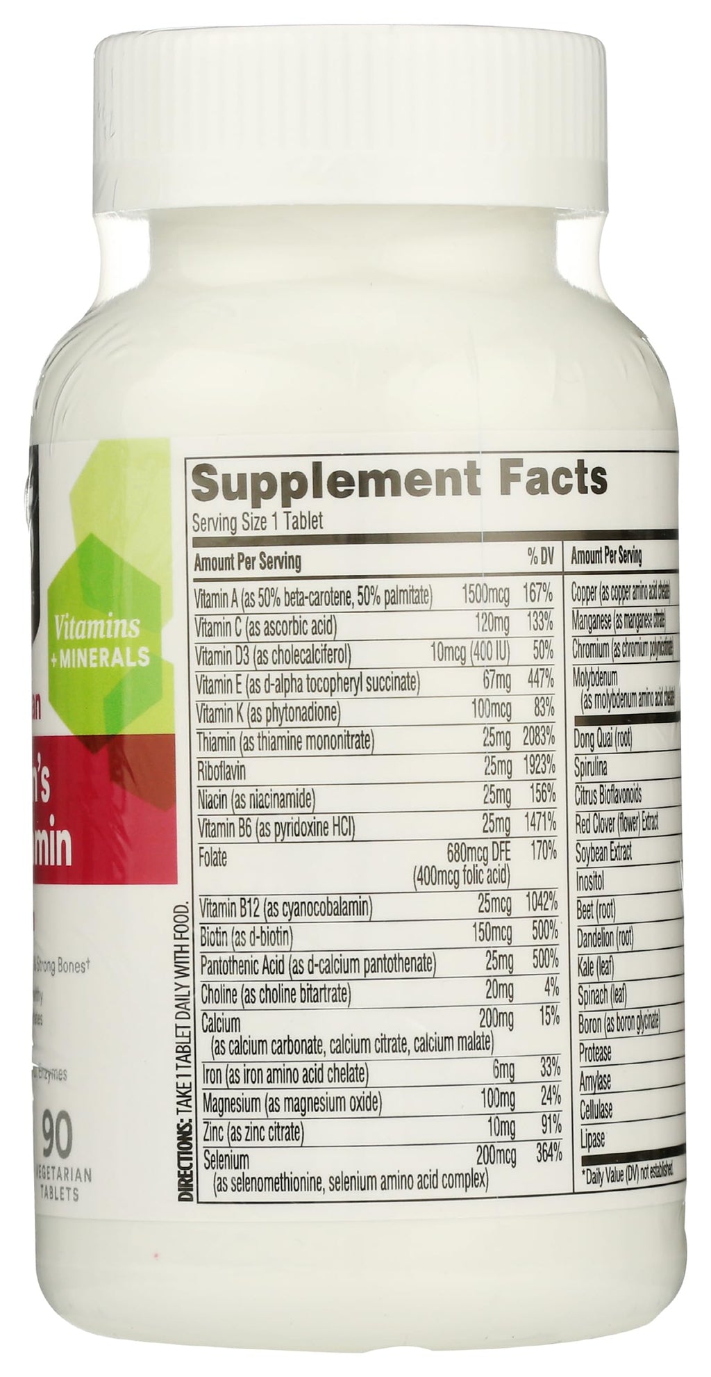 365 by Whole Foods Market Multi Womens One Daily - 90 Tablets - image 2