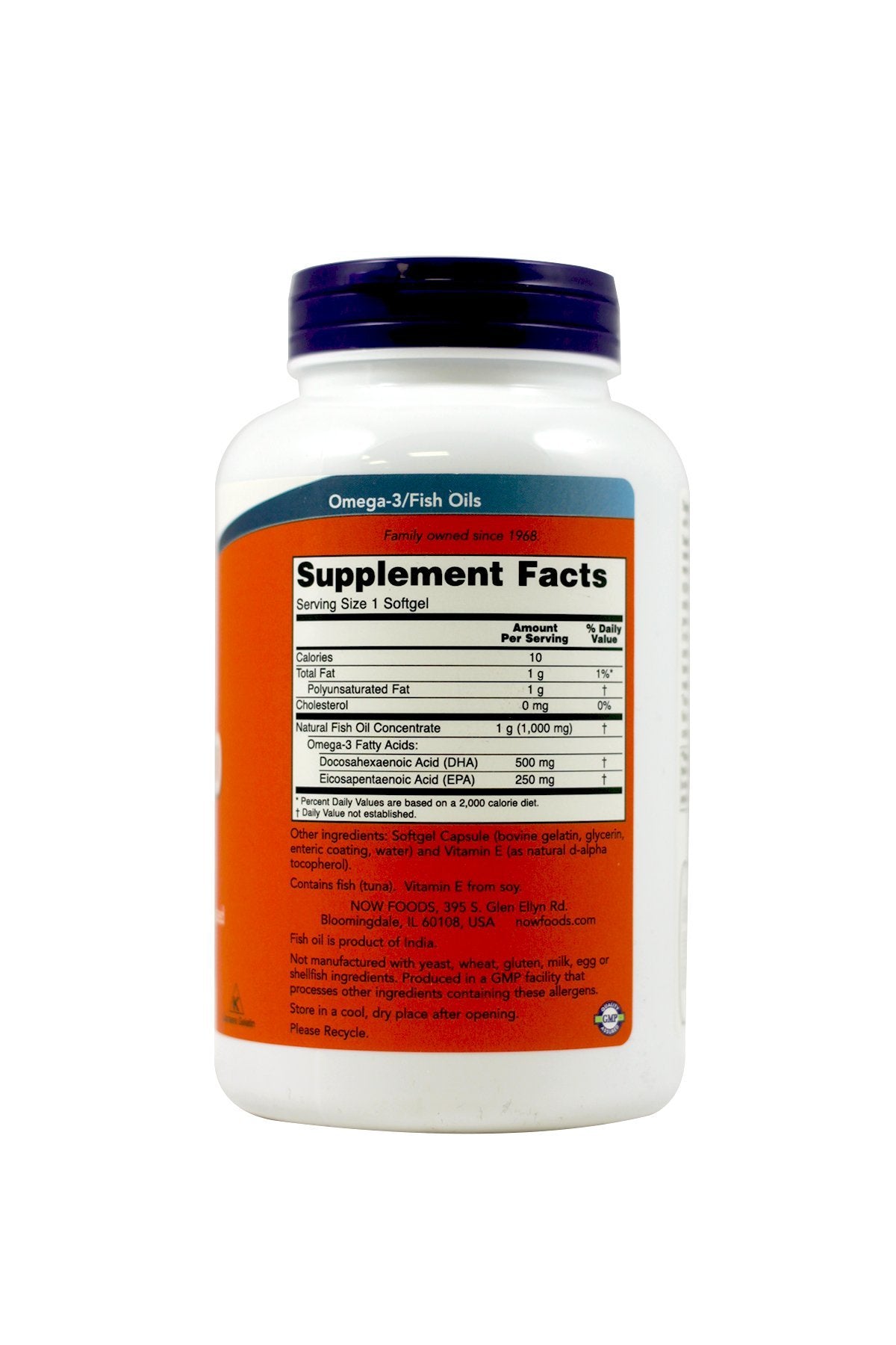 Now Foods DHA-500 500mg Softgels - 360 Count - image 2