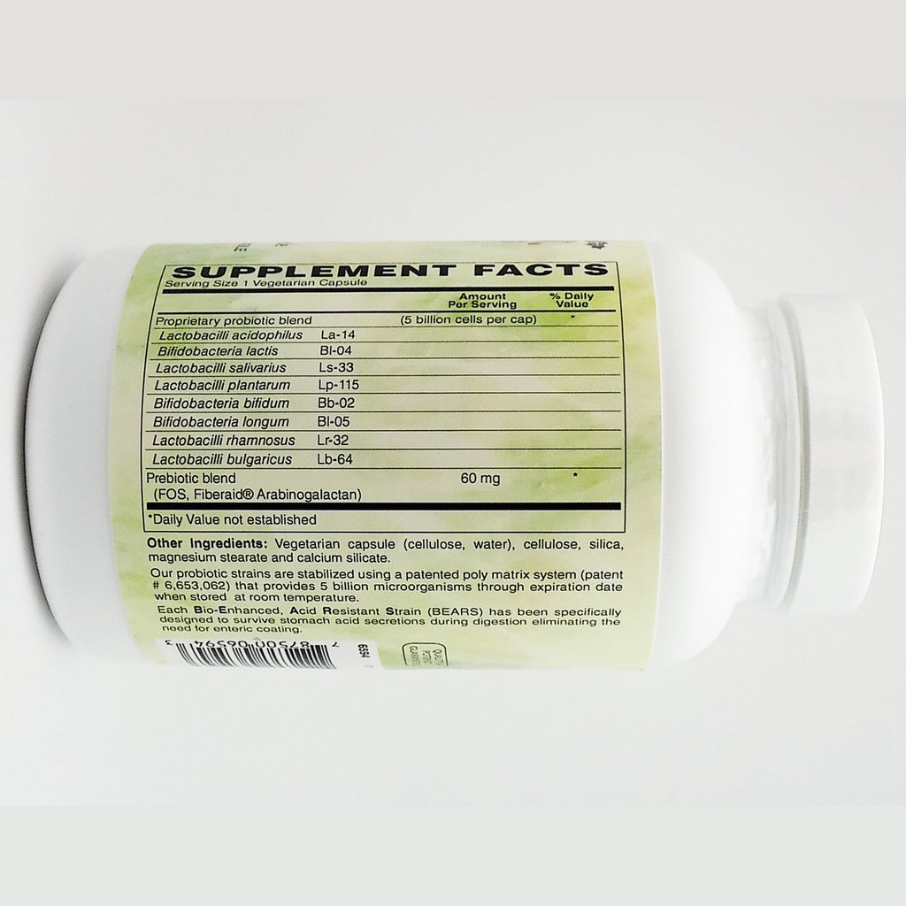 Holly Hill Health Foods Suprema Dophilus Probiotic - 240 Vegetarian Capsules - image 2