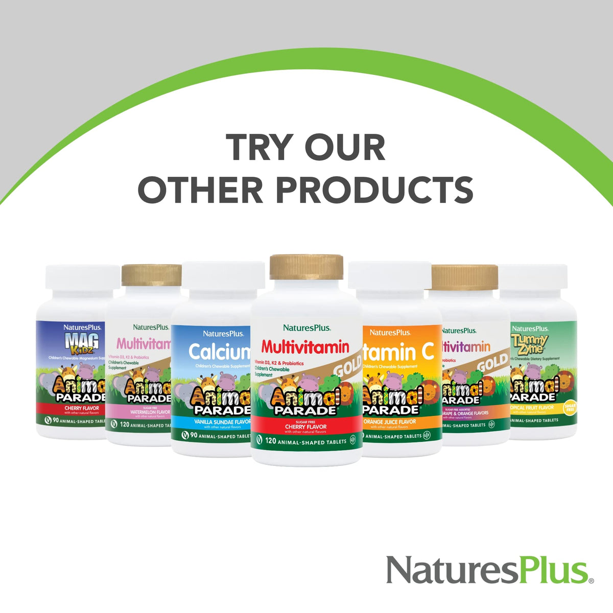NaturesPlus Animal Parade Tooth Fairy Children's Chewables - 90 Tablets - image 9